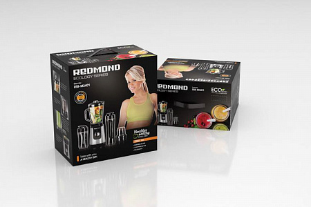 Блендер REDMOND  RSB-M3401 cерый/металл
