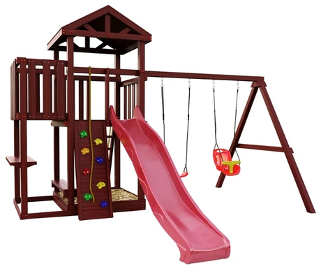 Детский городок IgraGrad Панда Фани с балконом