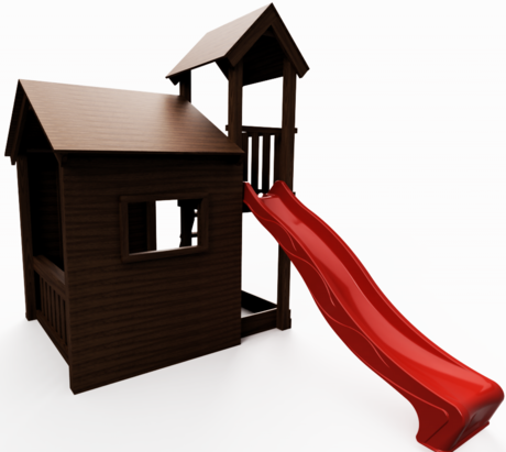 Детский городок Little Panda Непоседа 8/120 красный