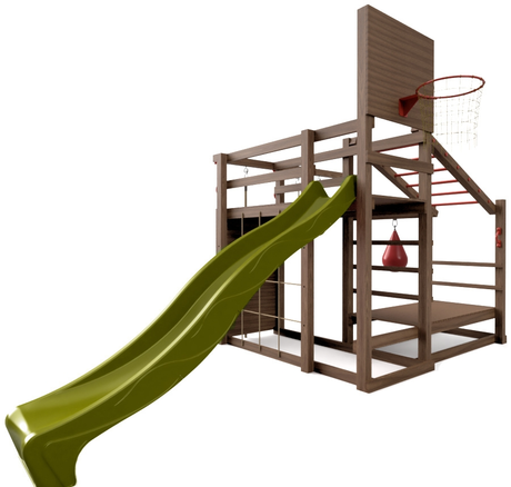 Детский городок Little Panda Непоседа 7/150 желтый