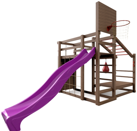 Детский городок Little Panda Непоседа 7/150 сиреневый