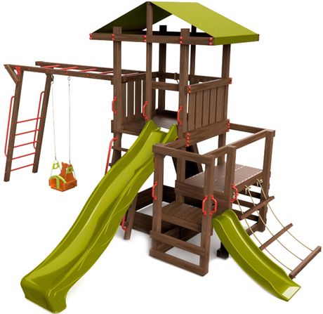 Детский городок Little Panda Непоседа 6 /150 желтый