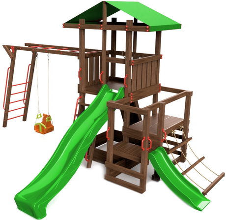 Детский городок Little Panda Непоседа 6 /150 зеленый