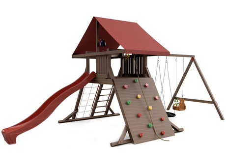 Детский городок Little Panda Замок 1 красный