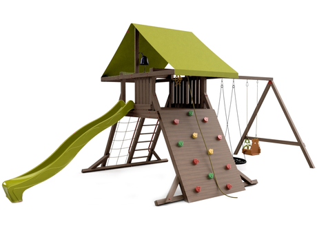 Детский городок Little Panda Замок 1 желтый