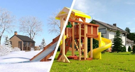 Детский городок Савушка 4 сезона - 9