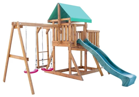 Детский городок Babygarden с балконом, рукоходом и горкой 2.4м