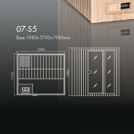 Сауна KOY H07-S5