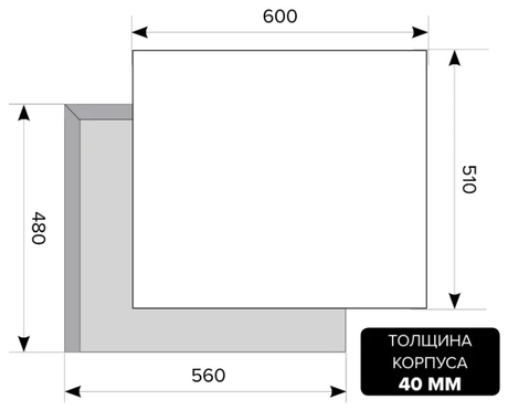 Варочная панель LEX GVG 6042 IV LIGHT