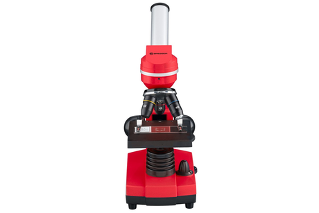 Микроскоп Bresser Junior Biolux SEL 40–1600x, красный