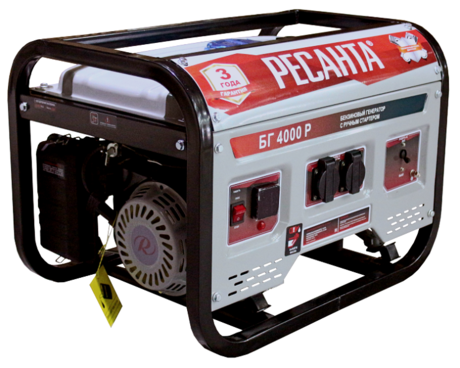 Генератор Ресанта БГ 4000 Р 