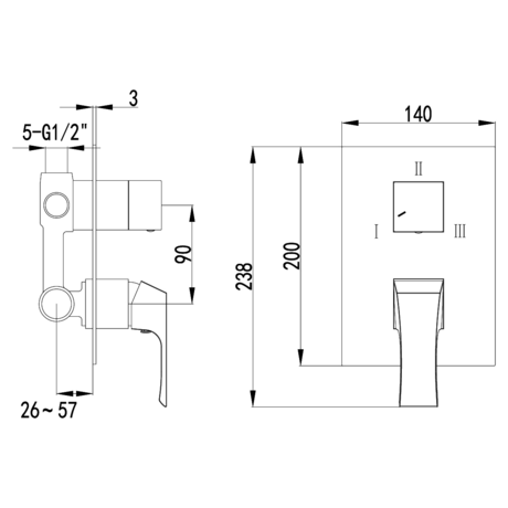 Смеситель Lemark Unit LM4528C