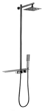 Душевая система Lemark Tropic LM7001С 