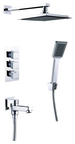 Душевая система Timo Tetra-thermo SX-0199/00SM хром