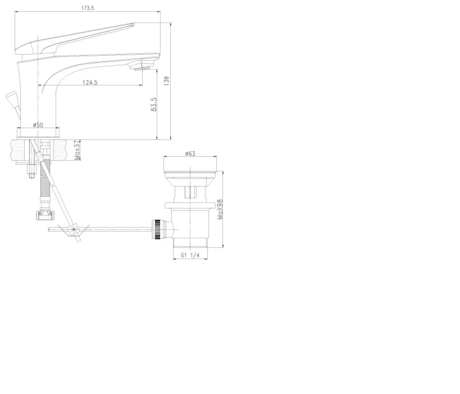 Смеситель Lemark Allegro LM5906CW
