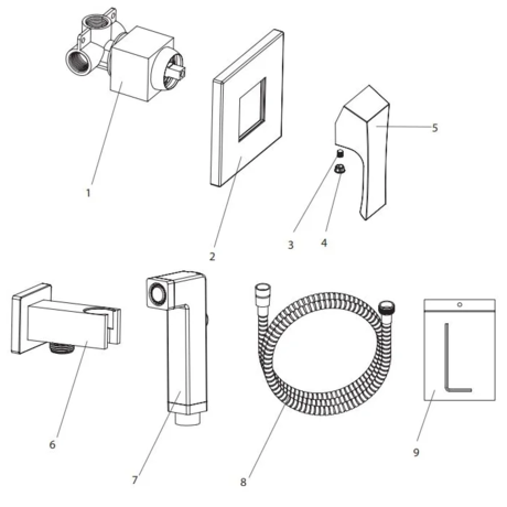 Смеситель Lemark Unit LM4519C