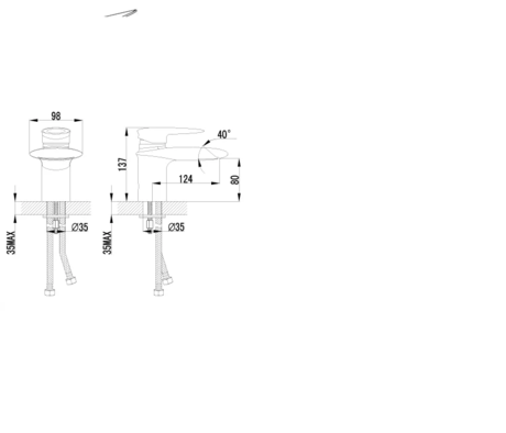 Смеситель Lemark Status LM4446C