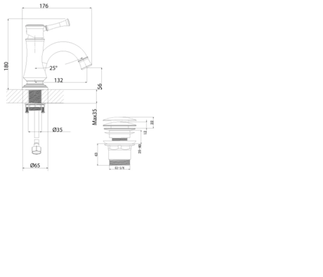 Смеситель Lemark Peretto LM6306RB
