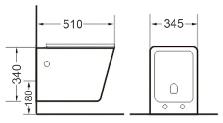 Унитаз Timo SOLI TK-303 