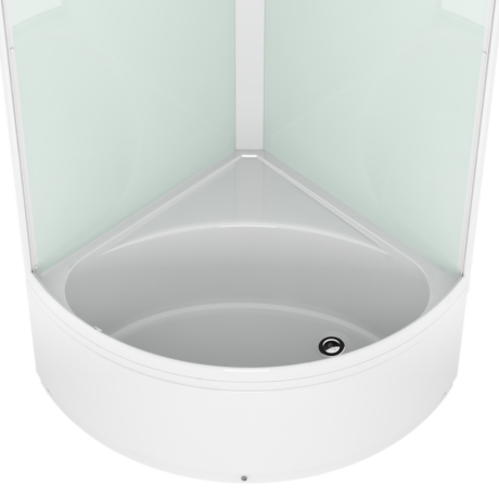 Душевая кабина Domani-Spa  Eco Delight 99 high черные стенки, матированное стекло