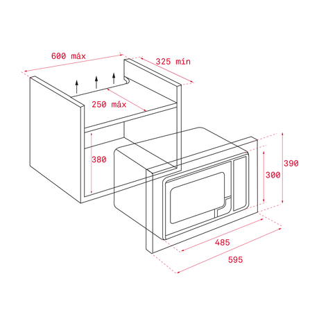 Микроволновая печь Teka  ML 820 BIS