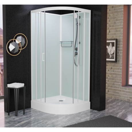 Душевая кабина Frank F400 White, без крыши