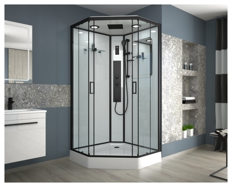 Душевая кабина Niagara  NG-6902-01GD BLACK