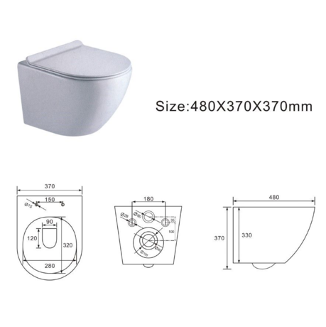 Унитаз Meer  MR-2100 