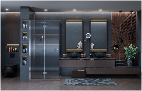 Душевое ограждение Ambassador Diamond 12011105L 90x90