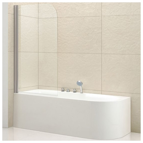Душевое ограждение CEZARES ECO-O-V-1-80/140-C-Cr 