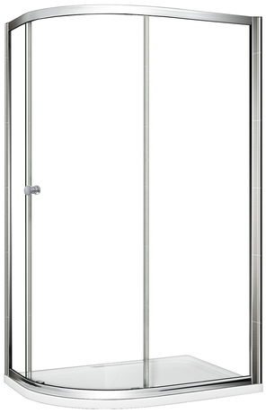 Душевое ограждение CEZARES PRATICO-RH-1-120/90-C-Cr 