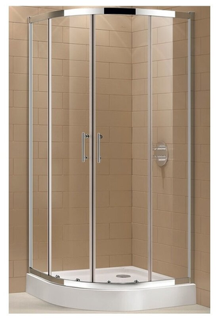Душевое ограждение CEZARES ECO-O-R-2-80-P-Cr