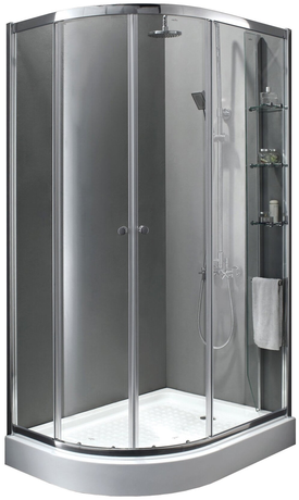 Душевое ограждение CEZARES ANIMA-RH-2-120/90-C-Cr-L 