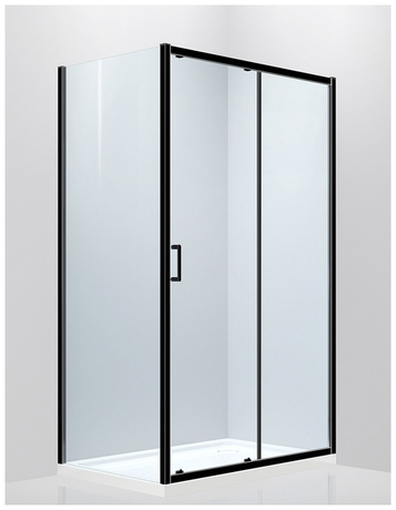 Душевое ограждение Abber   Schwarzer Diamant AG30150B-S100B