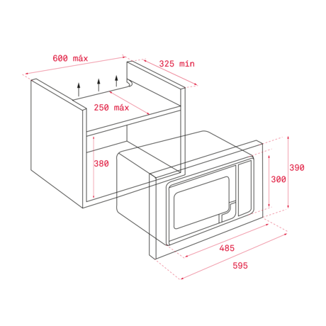 Микроволновая печь Teka  MB 620 BI BLANCO
