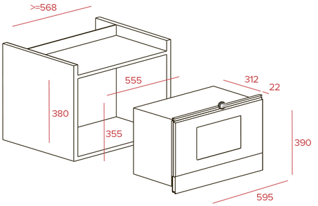 Микроволновая печь Teka  MWR 22 BI VNS SILVER
