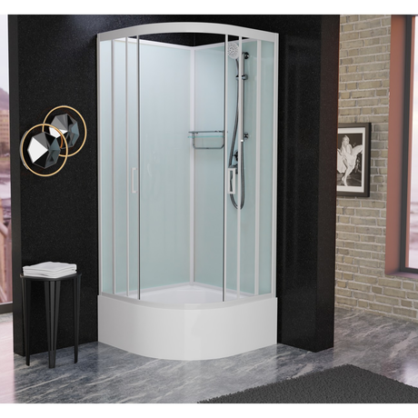 Душевая кабина Frank  F409/2 White без крыши