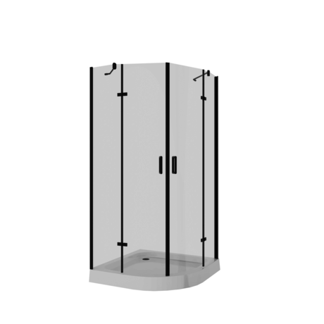 Душевое ограждение Niagara   NG-6815-08 BLACK 
